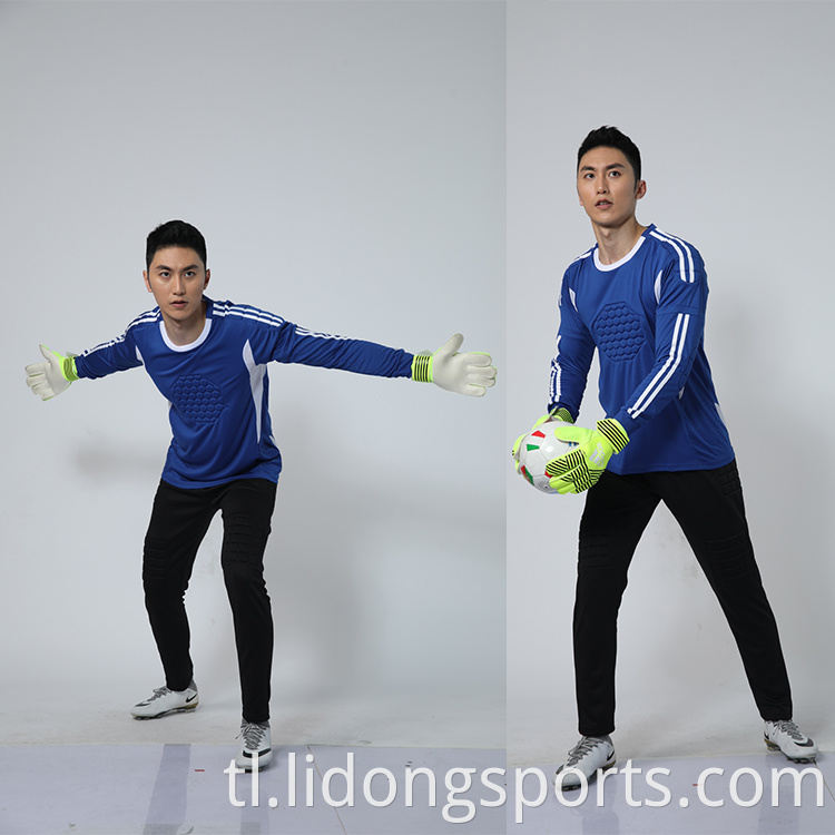 Pakyawan Customized Long Sleeve Soccer Goalkeeper Jersey.